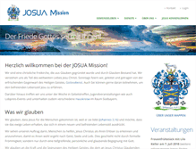 Tablet Screenshot of josuamission.com